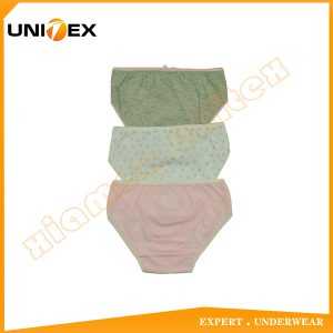 Girls’ Bikini Briefs — 3-Piece Pack, Cotton, Custom Print — Cute — Girls' Underwear programme — thumbnail of OEM & private label sample 2