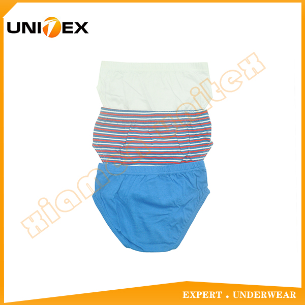 Boys’ Basic Briefs — 3-Piece Pack, Cotton, Custom Print — Breathable — Boys' Briefs & Thongs programme — OEM & private label detail photo 2