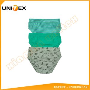 Boys’ Basic Thong Briefs — 3-Piece Pack, Cotton, Custom Print — Boys' Briefs & Thongs programme — thumbnail of OEM & private label sample 2