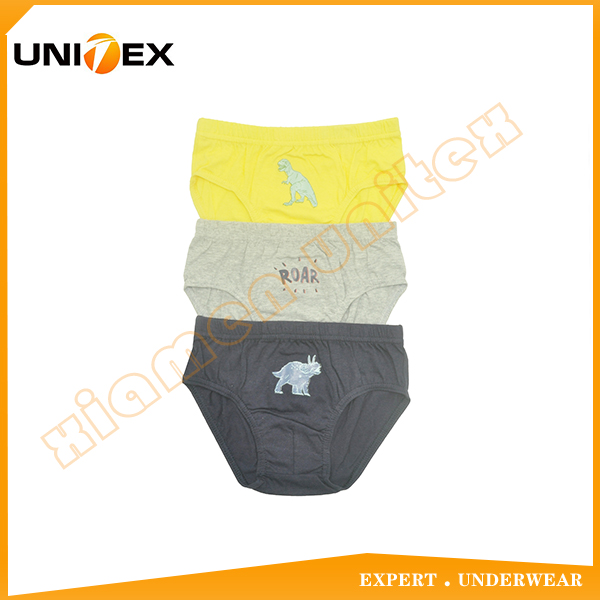 Kids’ Thong — 3-Piece Pack, Cotton, Custom Print — Comfort Fit — Boys' Briefs & Thongs programme — OEM & private label product photo 1