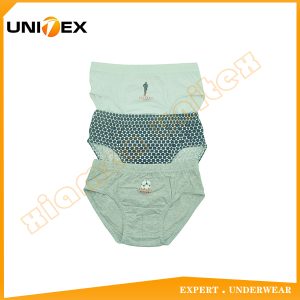 Boys’ Basic Boxer Briefs — 3-Piece Pack, Cotton, Custom Print — Boys' Briefs & Thongs programme — OEM & private label sample photo 1