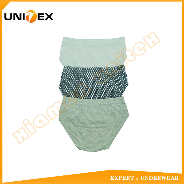 Boys’ Basic Boxer Briefs — 3-Piece Pack, Cotton, Custom Print — Boys' Briefs & Thongs programme — OEM & private label detail photo 2