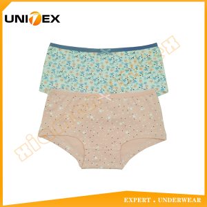 Girls’ Briefs — Cotton/Spandex, Custom Print, Teen — Girls' Underwear programme — thumbnail of OEM & private label sample 1