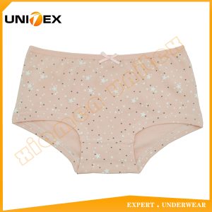 Girls’ Briefs — Cotton/Spandex, Custom Print, Teen — Girls' Underwear programme — thumbnail of OEM & private label sample 3