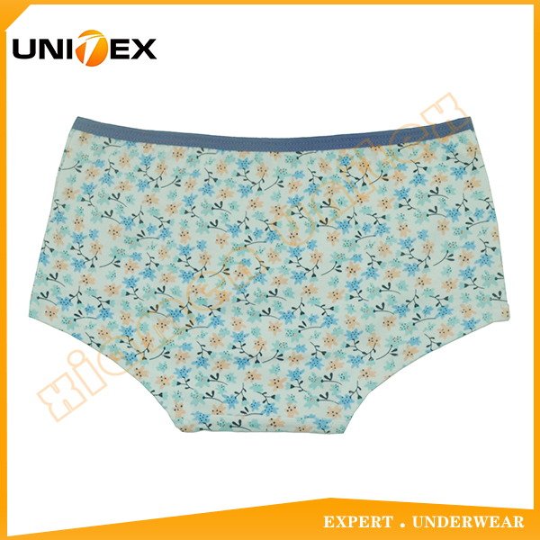 Girls’ Briefs — Cotton/Spandex, Custom Print, Teen — Girls' Underwear programme — OEM & private label detail photo 4