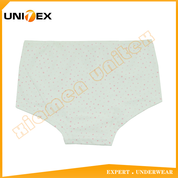 Girls’ Briefs — Cotton/Spandex, Custom Print, Teen — Girls' Underwear programme — OEM & private label detail photo 6