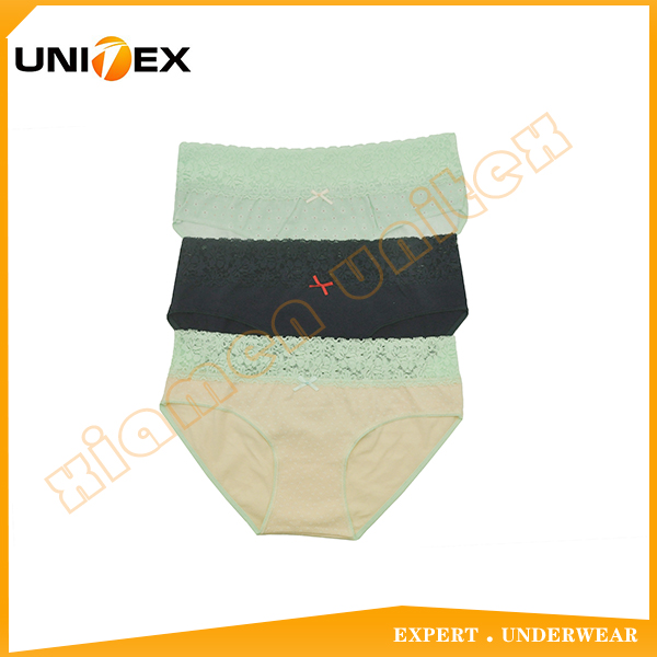 Women’s Briefs — 3-Piece Pack, Cotton/Spandex, Custom Print — Women's Underwear programme — OEM & private label sample photo 1