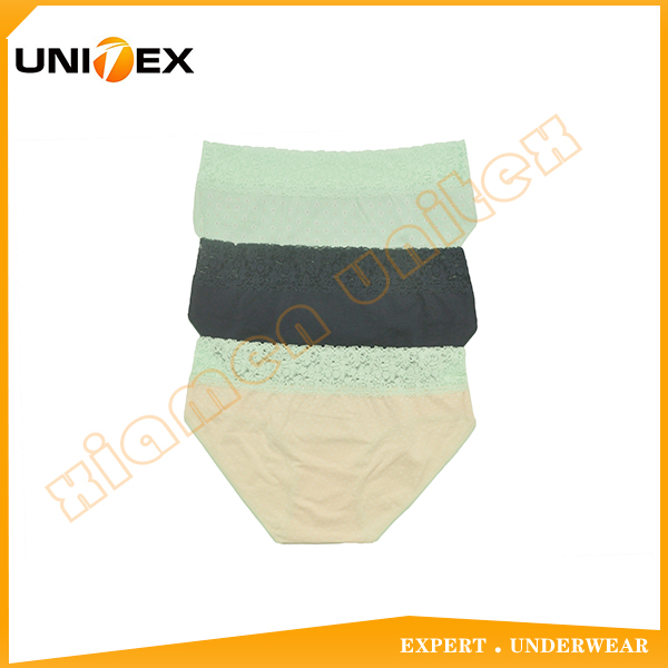 Women’s Briefs — 3-Piece Pack, Cotton/Spandex, Custom Print — Women's Underwear programme — OEM & private label detail photo 2