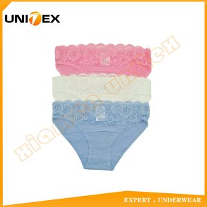 Women’s Briefs — 3-Piece Pack, Cotton/Spandex, Solid Colour — Women's Underwear programme — thumbnail of OEM & private label sample 1