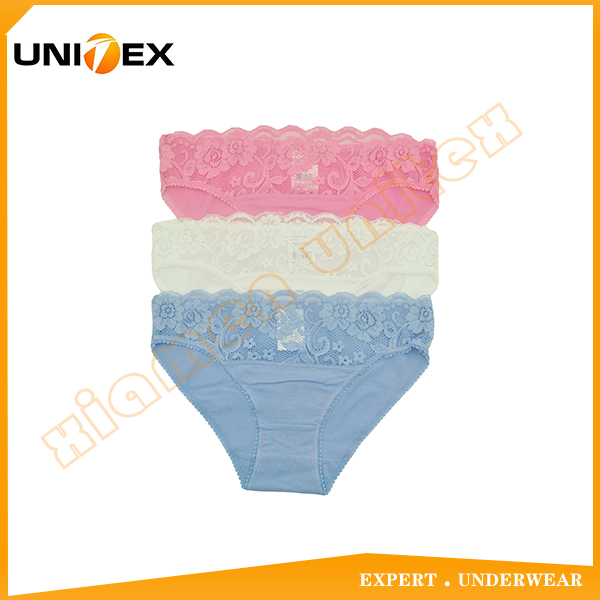 Women’s Briefs — 3-Piece Pack, Cotton/Spandex, Solid Colour — Women's Underwear programme — OEM & private label sample photo 1