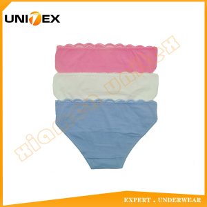 Women’s Briefs — 3-Piece Pack, Cotton/Spandex, Solid Colour — Women's Underwear programme — thumbnail of OEM & private label sample 2