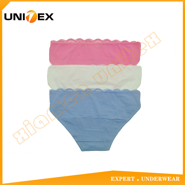Women’s Briefs — 3-Piece Pack, Cotton/Spandex, Solid Colour — Women's Underwear programme — OEM & private label detail photo 2
