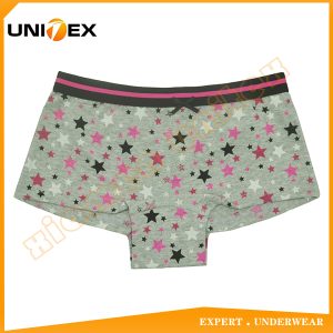 Girls’ Classic Boxer Shorts — Cotton, Custom Print, Cute — Girls' Underwear programme — thumbnail of OEM & private label sample 2