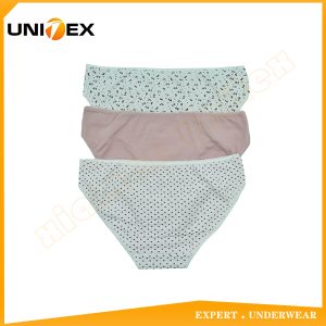 Women’s Classic Bikini Briefs — 3-Piece Pack, Cotton, Custom Print — Women's Underwear programme — thumbnail of OEM & private label sample 2