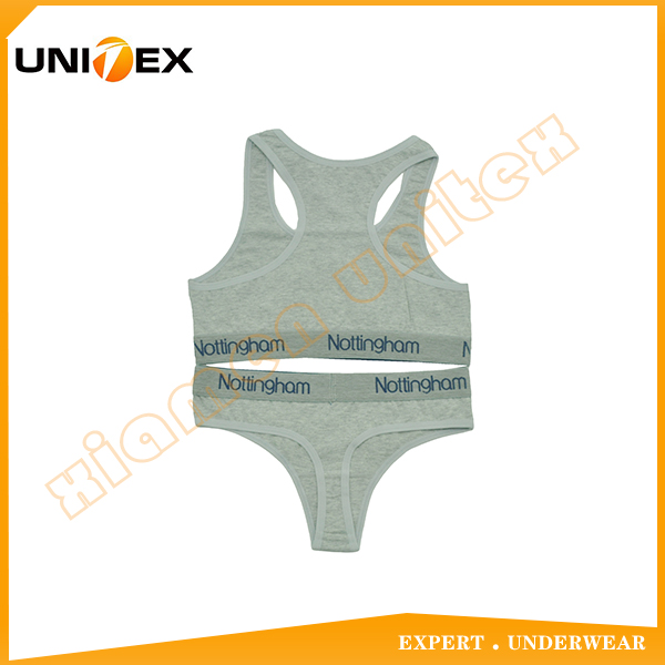 Women’s Sports Bra — Cotton, Breathable, Comfort Fit — Sport Bras programme — OEM & private label detail photo 2