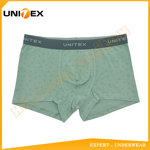 Men’s Boxer Briefs — 2-Piece Pack, Cotton/Spandex, Custom Print — Men's Underwear programme — OEM & private label sample photo 1