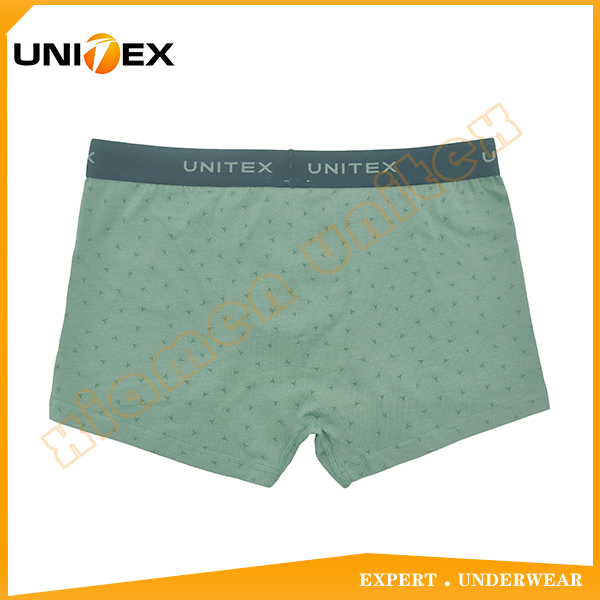 Men’s Boxer Briefs — 2-Piece Pack, Cotton/Spandex, Custom Print — Men's Boxers & Boxer Briefs programme — OEM & private label detail photo 3