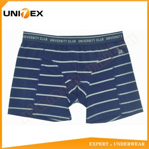 Men’s Boxer Shorts — Cotton, Yarn-Dyed Stripe — Men's Boxers & Boxer Briefs programme — thumbnail of OEM & private label sample 1