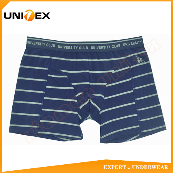 Men’s Boxer Shorts — Cotton, Yarn-Dyed Stripe — Men's Underwear programme — OEM & private label sample photo 1