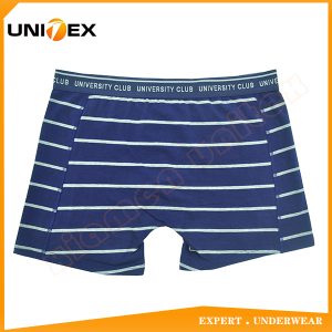 Men’s Boxer Shorts — Cotton, Yarn-Dyed Stripe — Men's Boxers & Boxer Briefs programme — thumbnail of OEM & private label sample 2