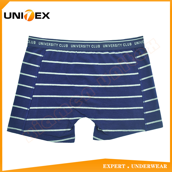 Men’s Boxer Shorts — Cotton, Yarn-Dyed Stripe — Men's Boxers & Boxer Briefs programme — OEM & private label detail photo 2