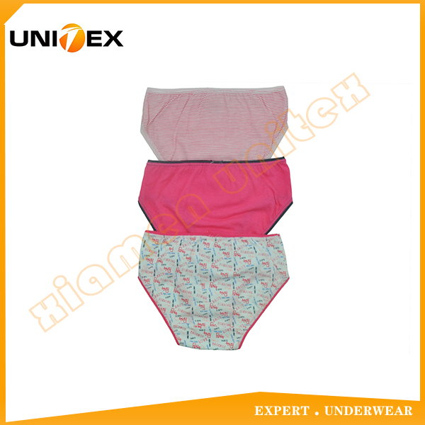 Girls’ Underwear — 3-Piece Pack, Cotton, Custom Print — Breathable — Girls' Underwear programme — OEM & private label detail photo 2