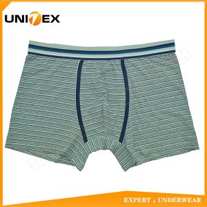Men’s Underwear — Cotton, Yarn-Dyed Stripe, Breathable — Men's Boxers & Boxer Briefs programme — thumbnail of OEM & private label sample 1