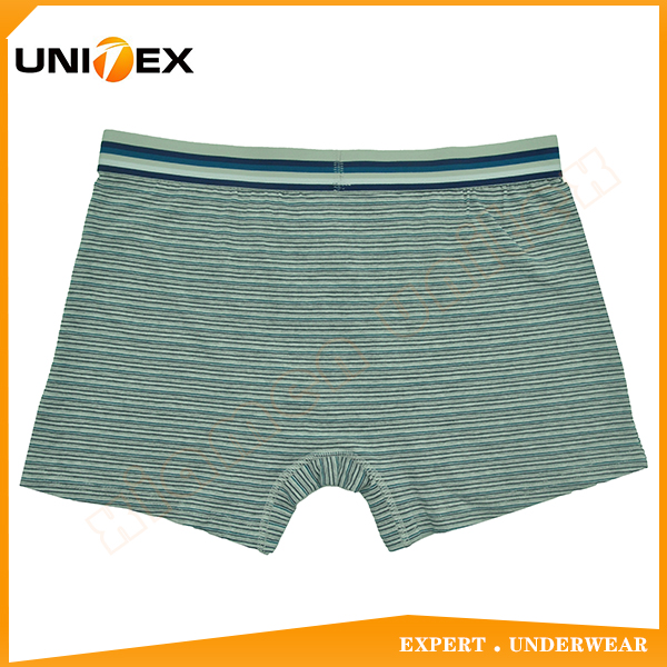 Men’s Underwear — Cotton, Yarn-Dyed Stripe, Breathable — Men's Boxers & Boxer Briefs programme — OEM & private label detail photo 2