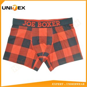 Men’s Boxer Shorts — Cotton, Discharge Print, Jacquard Elastic — Men's Boxers & Boxer Briefs programme — thumbnail of OEM & private label sample 1