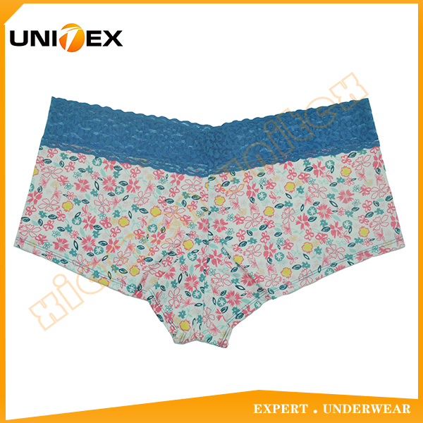Women’s Briefs — Cotton, Custom Print — Women's Underwear programme — OEM & private label detail photo 2