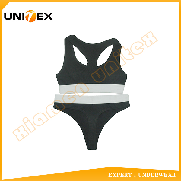 Sports Bra — Cotton, Comfort Fit — Sport Bras programme — OEM & private label detail photo 2