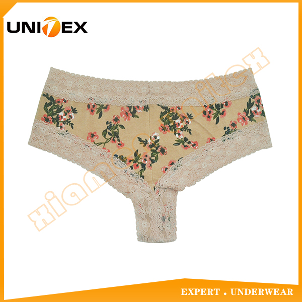 Women’s Briefs — Cotton, Custom Print, Breathable — Women's Underwear programme — OEM & private label detail photo 2