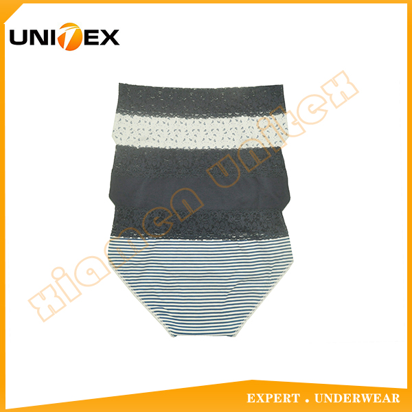 Women’s Briefs — 3-Piece Pack, Cotton/Spandex, Custom Print — Comfort — Women's Underwear programme — OEM & private label detail photo 2