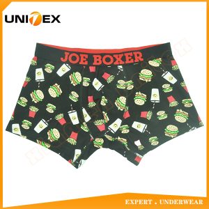 Men’s Underwear — Cotton/Spandex, Reactive Print, Jacquard Elastic — Men's Boxers & Boxer Briefs programme — thumbnail of OEM & private label sample 1