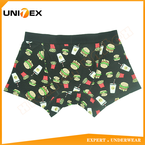 Men’s Underwear — Cotton/Spandex, Reactive Print, Jacquard Elastic — Men's Boxers & Boxer Briefs programme — OEM & private label detail photo 2