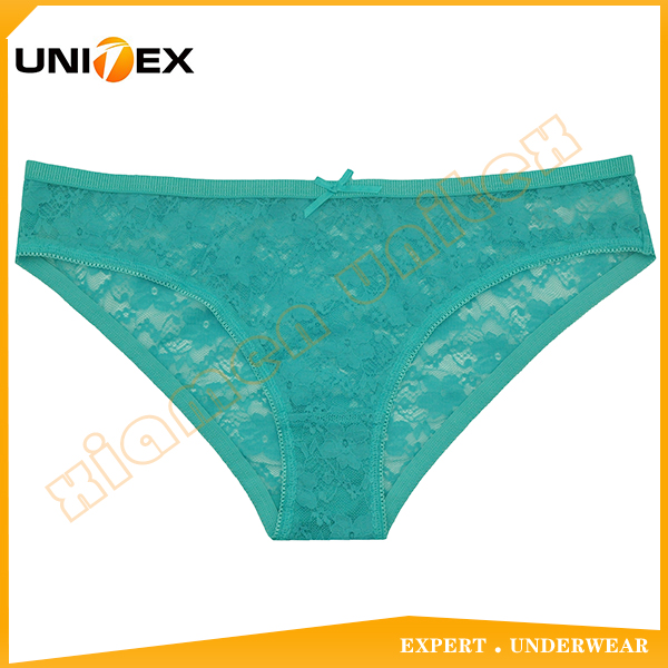 Women’s Bikini Briefs — Lace Trim — Women's Underwear programme — OEM & private label detail photo 3
