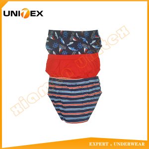 Boys’ Classic Thong Briefs — 3-Piece Pack, Cotton, Custom Print — Boys' Briefs & Thongs programme — thumbnail of OEM & private label sample 2