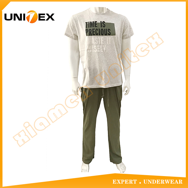 Men’s Pajama Shorts — Cotton, Custom Print, Summer — sets — Pajamas & Sleepwear programme — OEM & private label sample photo 1
