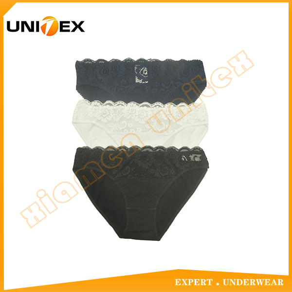 Women’s Briefs — 3-Piece Pack, Lace, Comfort Fit — Women's Underwear programme — OEM & private label sample photo 1