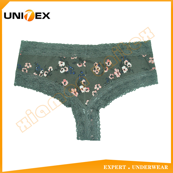 Women’s Briefs — Lace, Custom Print, Comfort Fit — Women's Underwear programme — OEM & private label detail photo 2