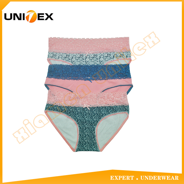 Women’s Classic Briefs — 3-Piece Pack, Cotton, Custom Print — Women's Underwear programme — OEM & private label product photo 1