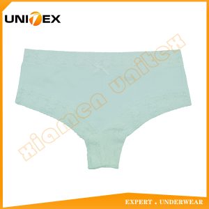 Women’s Briefs — Cotton/Spandex — Lace Trim — Women's Underwear programme — thumbnail of OEM & private label sample 1