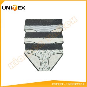 Women’s Underwear — 3-Piece Pack, Cotton, Custom Print — Designer — Women's Underwear programme — thumbnail of OEM & private label sample 1