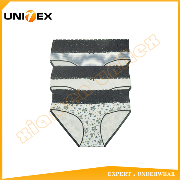 Women’s Underwear — 3-Piece Pack, Cotton, Custom Print — designer — Women's Underwear programme — OEM & private label sample photo 1