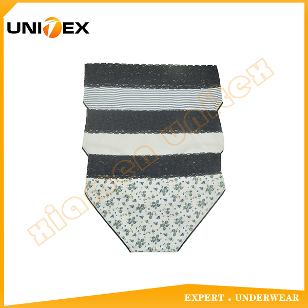 Women’s Underwear — 3-Piece Pack, Cotton, Custom Print — Designer — Women's Underwear programme — OEM & private label detail photo 2