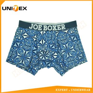 Men’s Underwear — Nylon, Custom Print, Jacquard Elastic — Men's Boxers & Boxer Briefs programme — thumbnail of OEM & private label sample 1