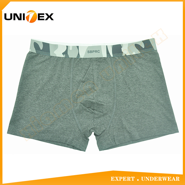 Men’s Basic Boxer Briefs — Cotton/Spandex, Comfort Fit — Men's Underwear programme — OEM & private label sample photo 1