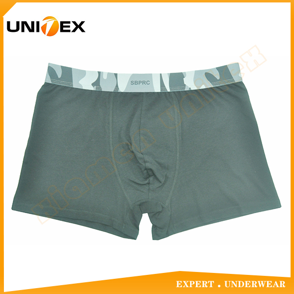 Men’s Basic Boxer Briefs — Cotton/Spandex, Comfort Fit — Men's Boxers & Boxer Briefs programme — OEM & private label detail photo 3