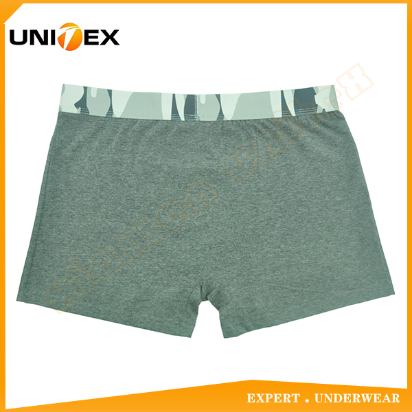 Men’s Basic Boxer Briefs — Cotton/Spandex, Comfort Fit — Men's Boxers & Boxer Briefs programme — OEM & private label detail photo 4