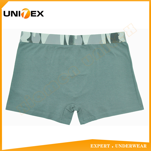 Men’s Basic Boxer Briefs — Cotton/Spandex, Comfort Fit — Men's Boxers & Boxer Briefs programme — OEM & private label detail photo 5